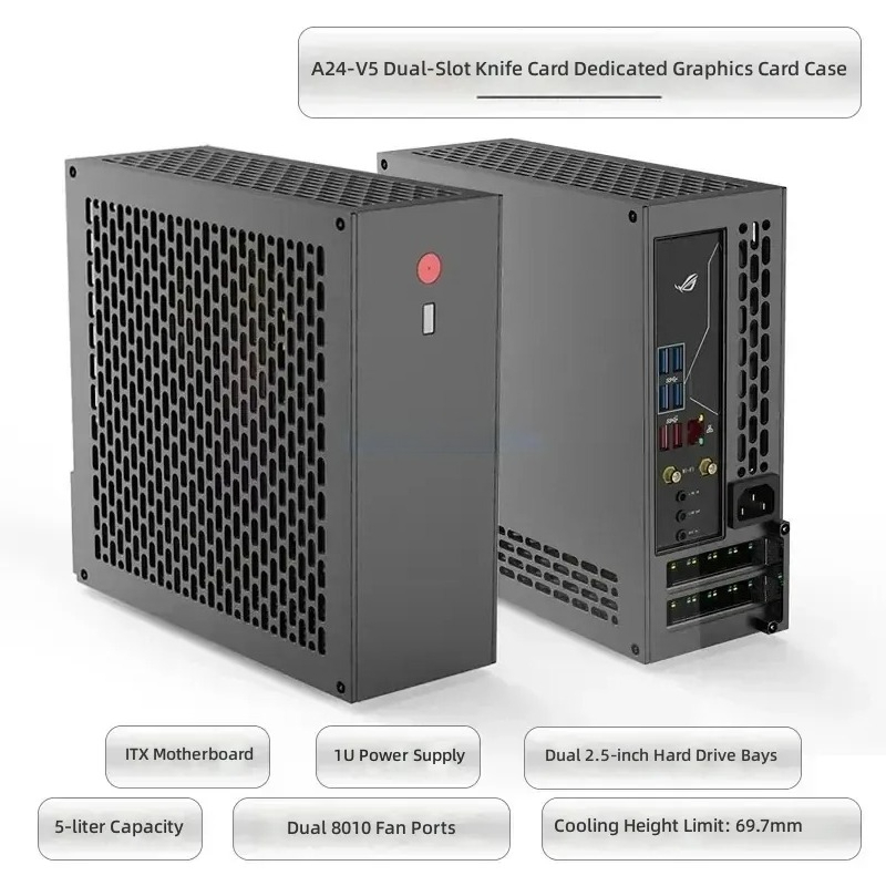 5 Litre Mini A24-V5 2.0 Dual S - огляд і ціна Pc Chassis