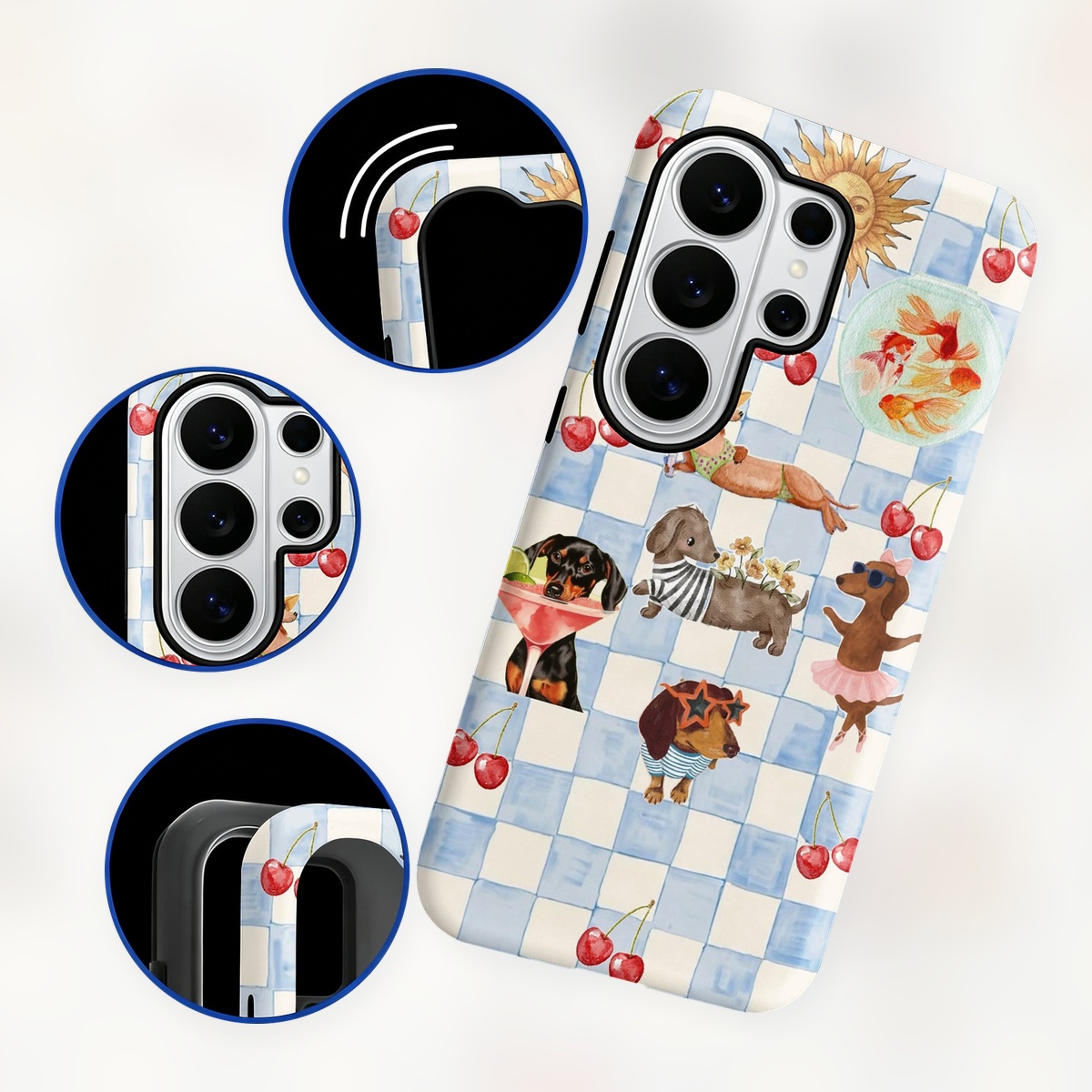 Funny Dogs Summer 2-in-1 Dual- - огляд і ціна Computer Case