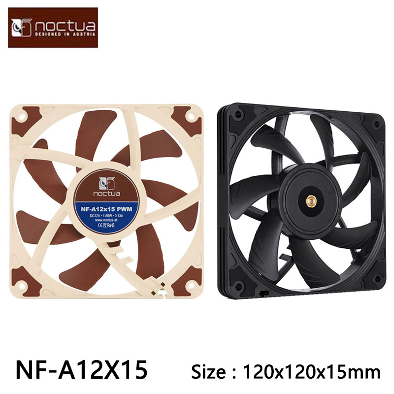 Noctua NF-A12x15 120X120X15mm  - огляд і ціна Case Fan Controller