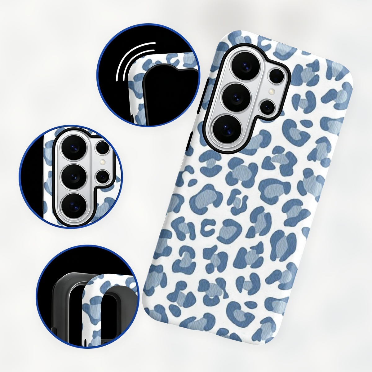 Blue Leopard Print 2-in-1 Dual - огляд і ціна Computer Case
