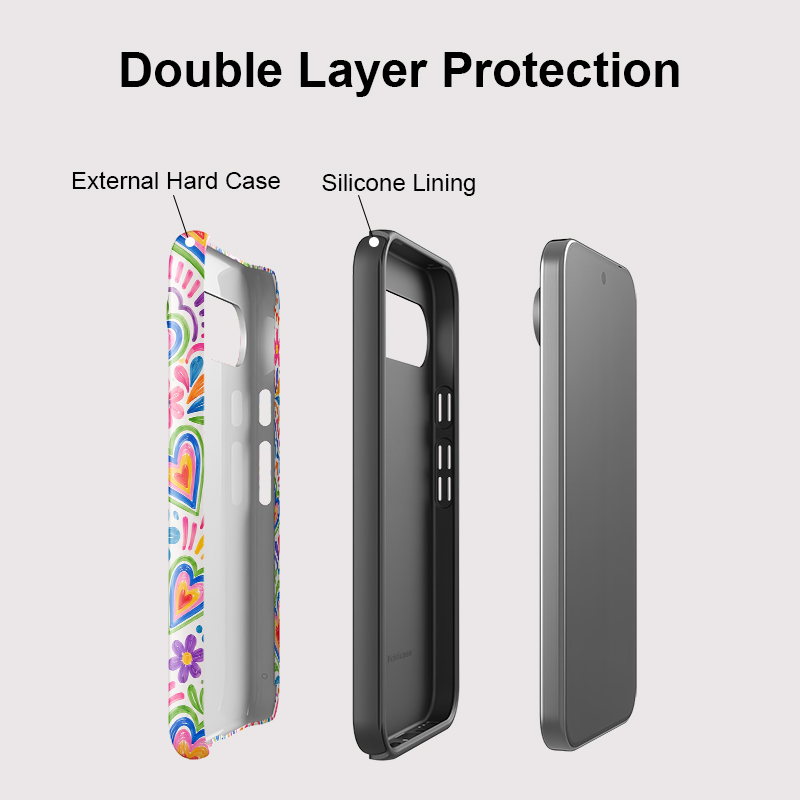 Fcicicase For Pixel 10A Love H - огляд і ціна Matte Pc Case