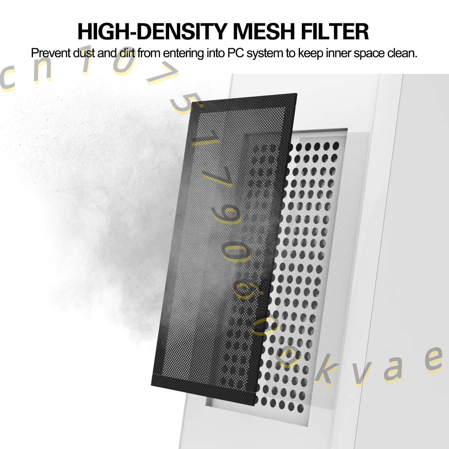 Magnetic Dust Filter Mesh for  - огляд і ціна Dust Filter Pc
