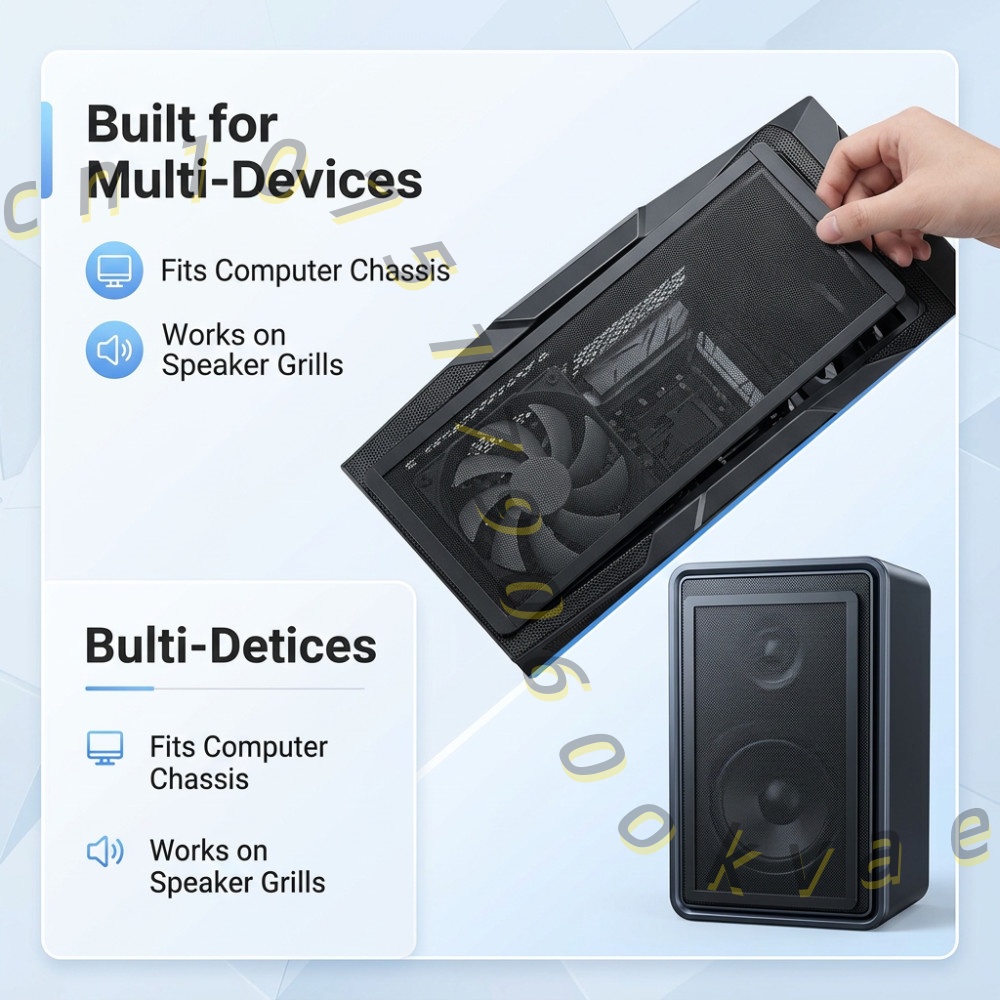 Magnetic Dust Filter Mesh for  - огляд і ціна Dust Filter Pc