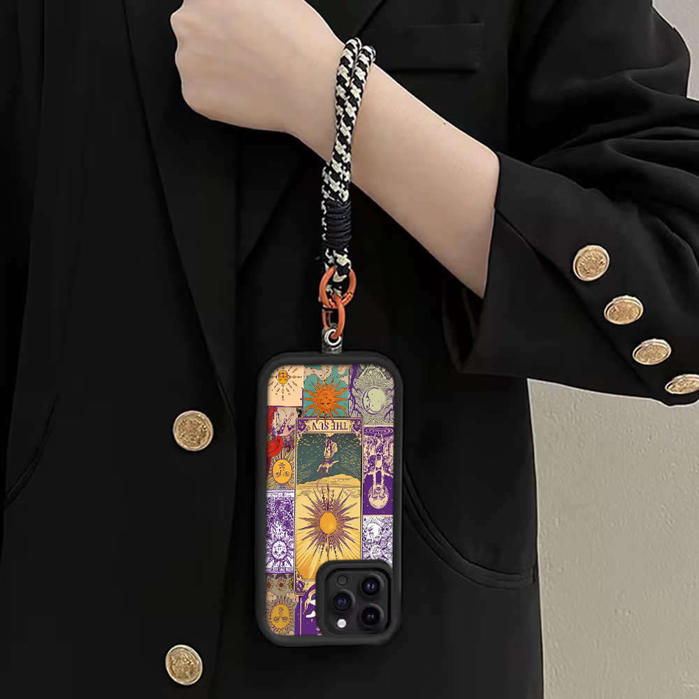 Vintage Sun Tarot Cards Strap  - огляд і ціна Matte Pc Case